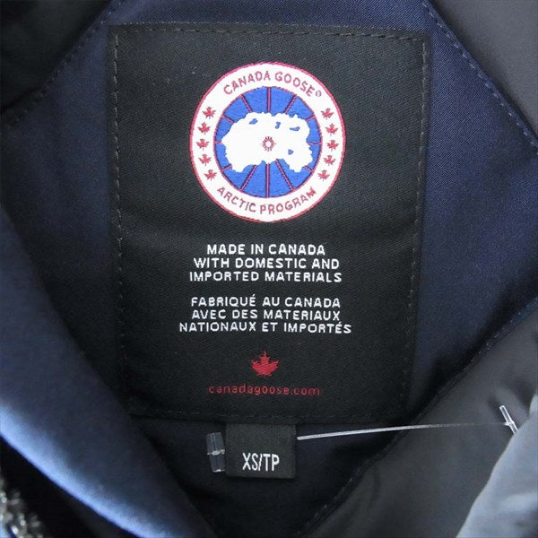 CANADA GOOSE カナダグース 国内正規品 ジュンヤワタナベコムデギャルソン JUNYA WATANABE COMME des GARCONS WD-J401 ジャケット ネイビー系 xs【極上美品】【中古】