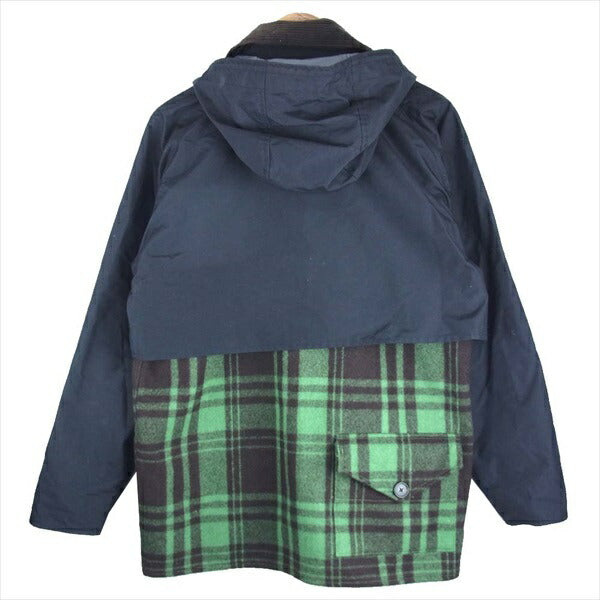 MOUNTAIN RESEARCH マウンテンリサーチ MTR-1052 Phooded Mackinaw フーデッド マッキノージ ジャケット ブラック系 M【中古】