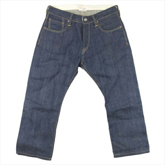 CANTON キャントン lot 120 シンチバック インディゴ デニム パンツ インディゴブルー系 インディゴブルー系 W28【中古】