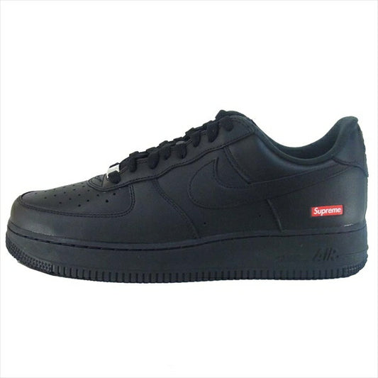 Supreme シュプリーム ナイキ NIKE 20SS CU9225-001 AIR FORCE 1 LOW エアフォース  ローカット スニーカー ブラック系 US9.5【新古品】【未使用】【中古】