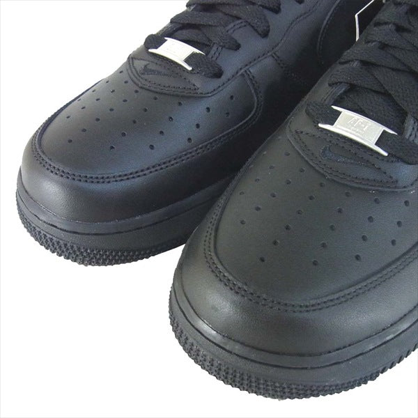 Supreme シュプリーム ナイキ NIKE 20SS CU9225-001 AIR FORCE 1 LOW エアフォース  ローカット スニーカー ブラック系 US9.5【新古品】【未使用】【中古】