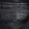 CHROME HEARTS クロムハーツ（原本無） ダガー クロスボール ジップ リブカシミヤ シルク裏地 キルティング レザー ジャケット ブラック系 XL【中古】