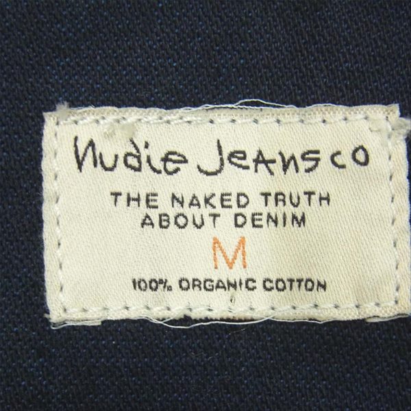 Nudie Jeans ヌーディージーンズ デニム ウエスタン スナップボタン 長袖シャツ インディゴブルー系  インディゴブルー系 M【中古】