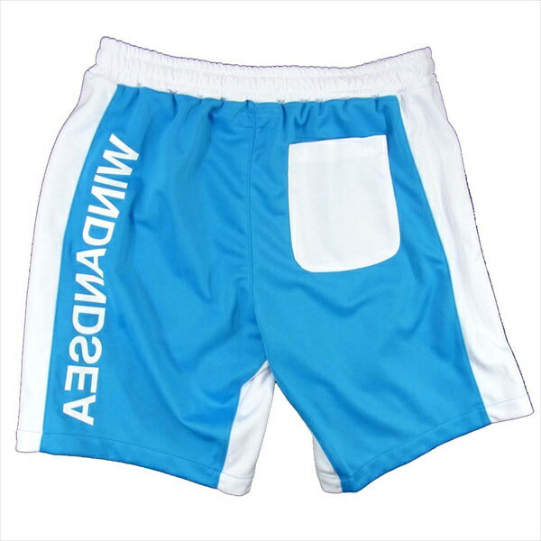ウィンダンシー WDS-JER-04 WDS JERSEY SHORTS ジャージ ショートパンツ ショーツ ハーフ ブルー系 L【新古品】【未使用】【中古】