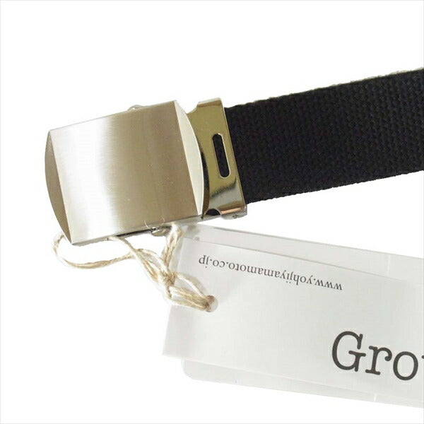 Yohji Yamamoto ヨウジヤマモト Ground Y グラウンドワイ 20SS LOGO BELT GA-F01-091-4 ガチャ ベルト 黒系 2【新古品】【未使用】【中古】