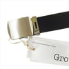 Yohji Yamamoto ヨウジヤマモト Ground Y グラウンドワイ 20SS LOGO BELT GA-F01-091-4 ガチャ ベルト 黒系 2【新古品】【未使用】【中古】