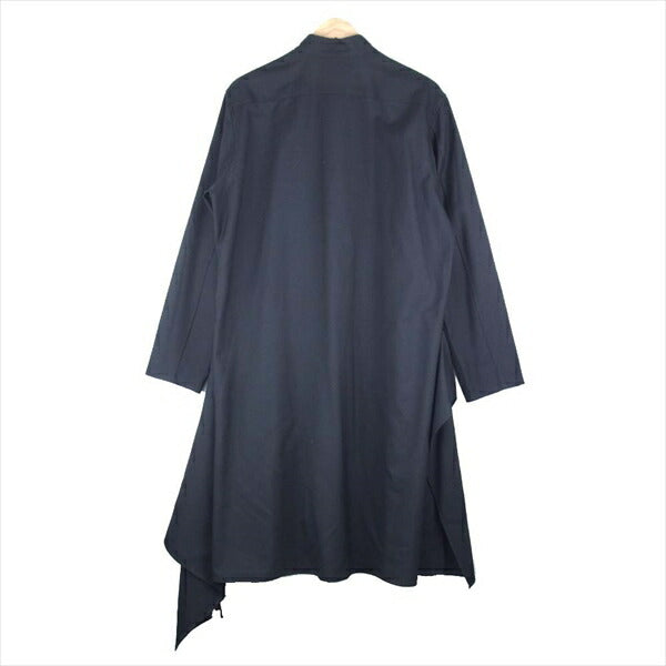 Yohji Yamamoto ヨウジヤマモト Ground Y グラウンドワイ GN-B05-100 T/W ギャバジン サック クロス 長袖シャツ ブラック系 3【新古品】【未使用】【中古】