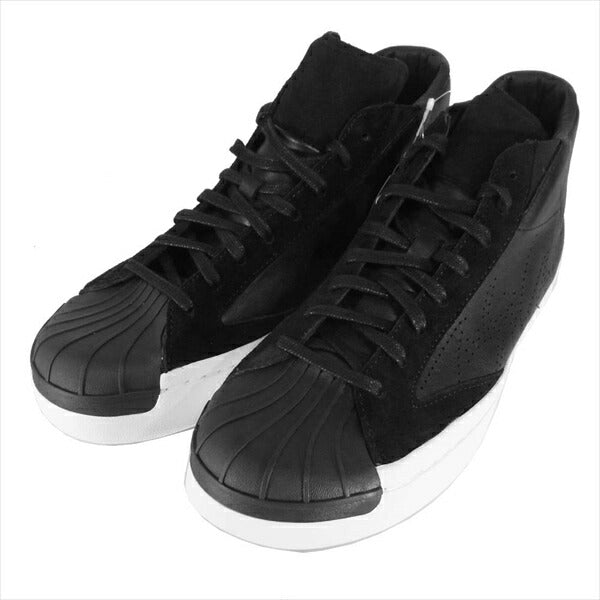 Yohji Yamamoto ヨウジヤマモト adidas アディダス NAPPA SUEDE SS SK8 MID BLACK FY0602 ミッド スニーカー 黒系 US9【新古品】【未使用】【中古】