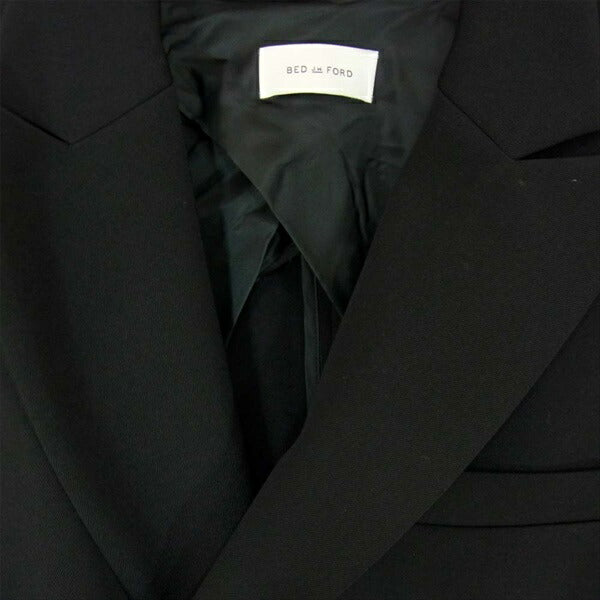 BED J.W. FORD ベッドフォード 20SS-B-JK02 Double Jacket ダブル テーラードジャケット 黒系【極上美品】【中古】