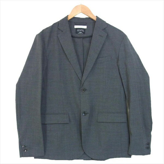 JOURNAL STANDARD ジャーナルスタンダード 19-010-600-2050-1-0 19SS SOKOTEX ソコテック ポーチ付き セットアップ ジャケット チャコール系 L【中古】