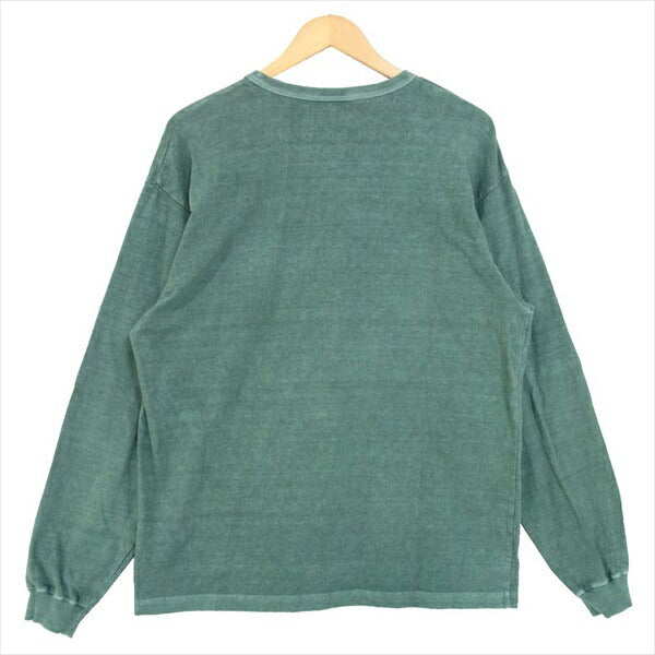 WTAPS ダブルタップス 191ATDT-CSM08 BLANK LS 02 長袖Tシャツ 胸ポケット Tシャツ グリーン系 M【中古】