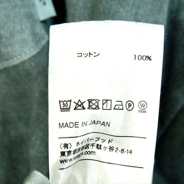 WTAPS ダブルタップス 191ATDT-CSM08 BLANK LS 02 長袖Tシャツ 胸ポケット Tシャツ グリーン系 M【中古】