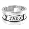 TIFFANY&Co. ティファニー 1837 925silver エレメント リング シルバー 9号程度【中古】