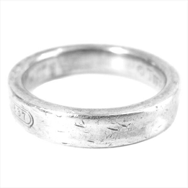 TIFFANY&Co. ティファニー 1837 925silver ナロー リング シルバー 9号程度【中古】