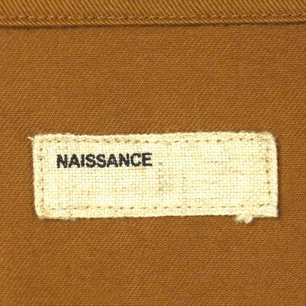 NAISSANCE ネサンス OC ZIP BL ジップ ブルゾン コットン ジャケット ブラウン系 M【中古】