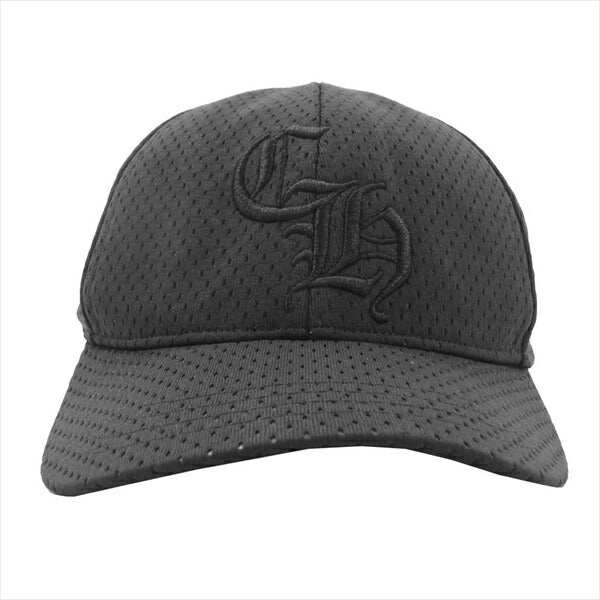 CHROME HEARTS クロムハーツ（原本無） 2238-304-2722 BSBL MESH CAP CH メッシュ CH刺繍 ベースボール キャップ 帽子 ブラック系【中古】