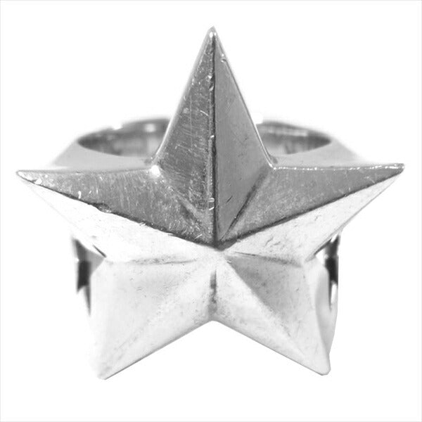 MARBLES マーブルズ 925silver メンズ 星柄 スター 指輪 リング シルバー 13号程度【中古】
