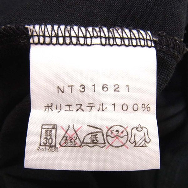 THE NORTH FACE ノースフェイス NT31621 メンズ ロゴ プリント 半袖 Tシャツ 黒系 黒系 XL【中古】