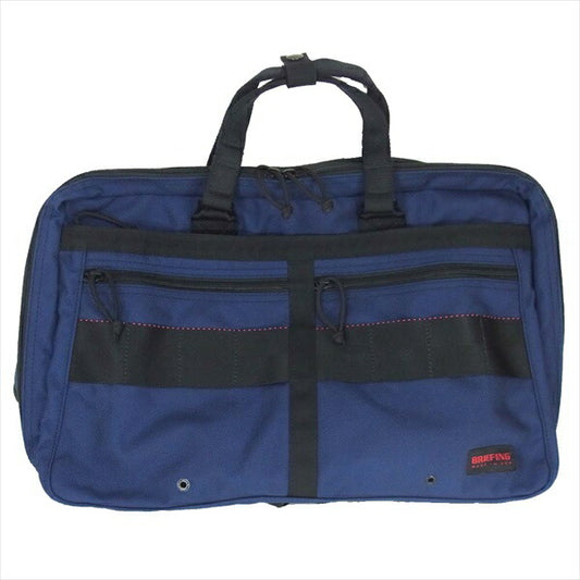 BRIEFING ブリーフィング BRF115219 C3 LINER バッグパック 縦横 ２WAY リュック ネイビー系【極上美品】【中古】