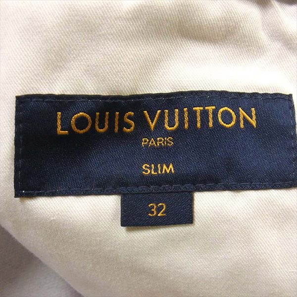 LOUIS VUITTON ルイ・ヴィトン 20SS RM201 TLP HID63W SLIM イタリア製 デニム パンツ ピンク系 32【中古】