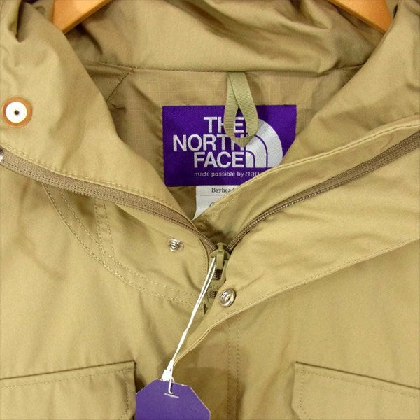 THE NORTH FACE ノースフェイス NP2854N PURPLE LABEL 65/35 Mountain Parka パープルレーベル マウンテン パーカー ジャケット ベージュ系 L【新古品】【未使用】【中古】