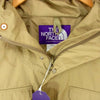 THE NORTH FACE ノースフェイス NP2854N PURPLE LABEL 65/35 Mountain Parka パープルレーベル マウンテン パーカー ジャケット ベージュ系 L【新古品】【未使用】【中古】