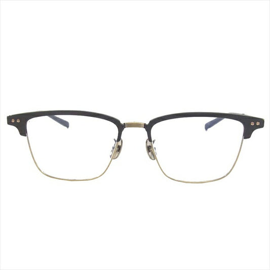 999.9 フォーナインズ S-930T メタルフレーム 眼鏡 ブラック系 53□17 139【中古】