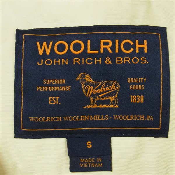 WOOLRICH ウールリッチ ARCTIC PARKA アークティック パーカー ダウン レディース コート オフホワイト系 S【中古】