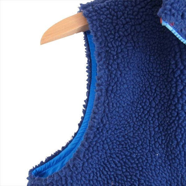 patagonia パタゴニア 65619FA15 KIDS RETRO-X VEST キッズ レトロ エックス ベスト ジレ 青系 XL【中古】