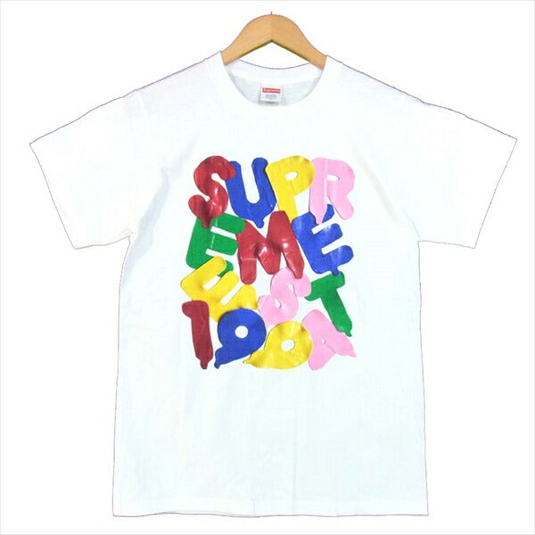 Supreme シュプリーム 20AW Balloons Tee バルーン 半袖Tシャツ Tシャツ ホワイト系 S【新古品】【未使用】【中古】