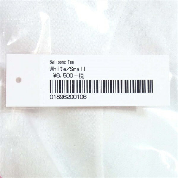 Supreme シュプリーム 20AW Balloons Tee バルーン 半袖Tシャツ Tシャツ ホワイト系 S【新古品】【未使用】【中古】