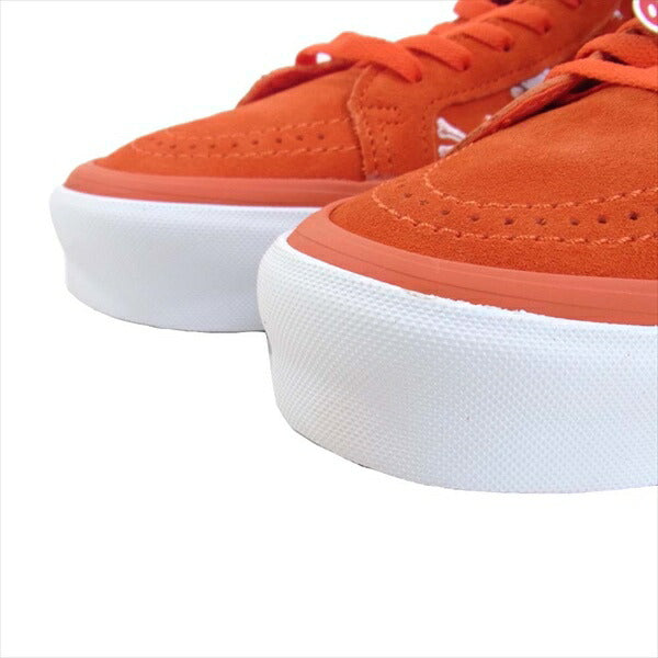 WTAPS ダブルタップス バンズ ヴォルト VANS VALT VN0A4BVB20Q1 Og Sk8-Hi Lx ボーン刺繍 ハイカット スニーカー オレンジ系 26cm【新古品】【未使用】【中古】