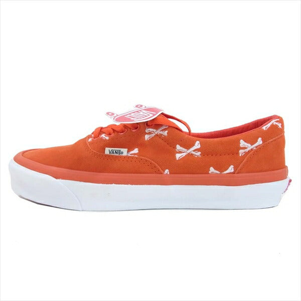 WTAPS ダブルタップス バンズヴォルト VANS VALT VN0A4BVA20Q1 Og Era Lx エラ ボーン刺繍 スリッポン スニーカー オレンジ系 27cm【新古品】【未使用】【中古】