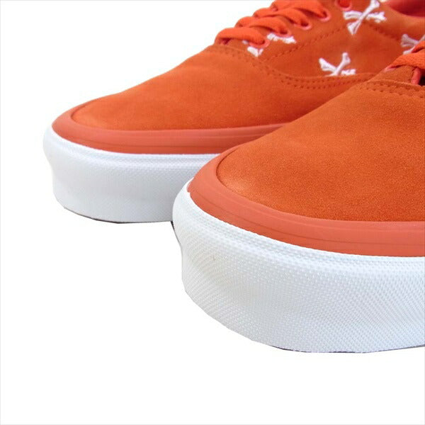WTAPS ダブルタップス バンズヴォルト VANS VALT VN0A4BVA20Q1 Og Era Lx エラ ボーン刺繍 スリッポン スニーカー オレンジ系 27cm【新古品】【未使用】【中古】