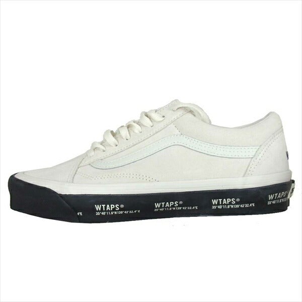 WTAPS ダブルタップス VANS オールドスクール 201BWVND-FWM01S スニーカー ホワイト系 28cm【新古品】【未使用】【中古】