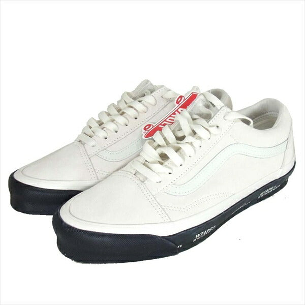 WTAPS ダブルタップス VANS オールドスクール 201BWVND-FWM01S スニーカー ホワイト系 28cm【新古品】【未使用】【中古】