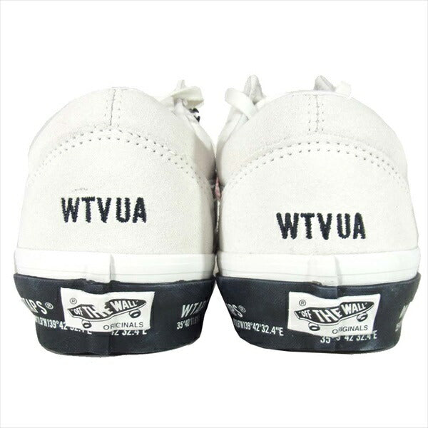 WTAPS ダブルタップス VANS オールドスクール 201BWVND-FWM01S スニーカー ホワイト系 28cm【新古品】【未使用】【中古】