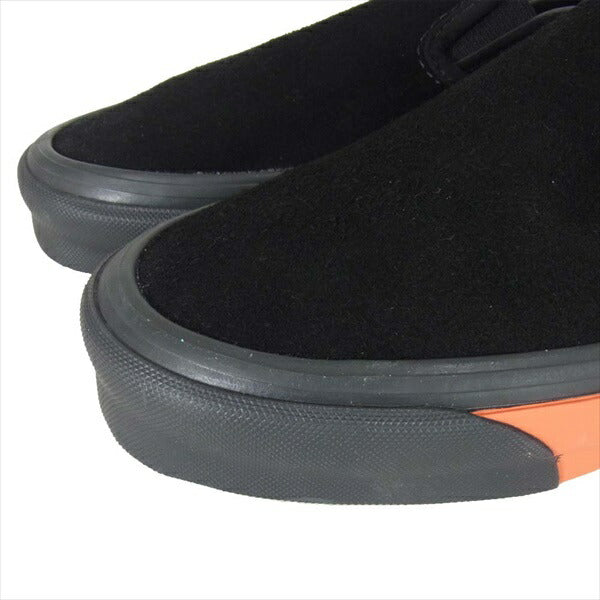 WTAPS ダブルタップス × VANS 201BWVND-FWM02S OG CLASSIC SLIP-ON クラシック スニーカー スリッポン 黒系 27cm【新古品】【未使用】【中古】