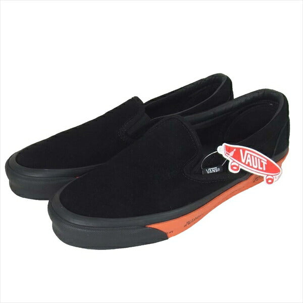 WTAPS ダブルタップス 201BWVND-FWM02S × VANS OG CLASSIC SLIP-ON クラシック スニーカー スリッポン 黒系 27.5cm【新古品】【未使用】【中古】