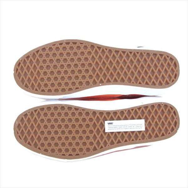 WTAPS ダブルタップス バンズヴォルト VANS VALT VN0A45JKK09 Og Classic Slip-On ボーン刺繍 クラシックスリッポン スニーカー オレンジ系 26cm【新古品】【未使用】【中古】