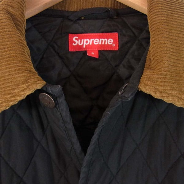 Supreme シュプリーム 19AW Quilted Paisley Jacket キルティング ペイズリー ジャケット 黒 S【中古】