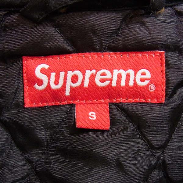 Supreme シュプリーム 19AW Quilted Paisley Jacket キルティング ペイズリー ジャケット 黒 S【中古】