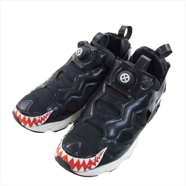 Reebok リーボック クラシック Classic アトモス Atomos バウンティハンター CM8717 インスタポンプフューリー サメル君 スニーカー ブラック系 26.5cm【中古】