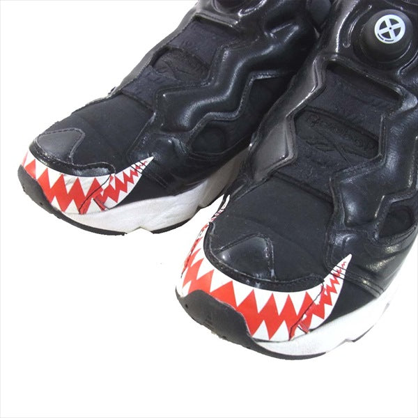 Reebok リーボック クラシック Classic アトモス Atomos バウンティハンター CM8717 インスタポンプフューリー サメル君 スニーカー ブラック系 26.5cm【中古】