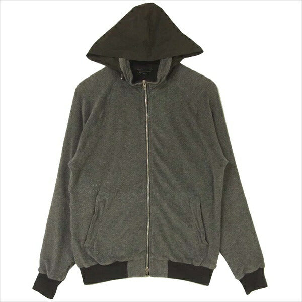 ROBERTO COLLINA ロベルトコリーナ イタリア製 パイル ジャケット グレー系  グレー系 48【中古】