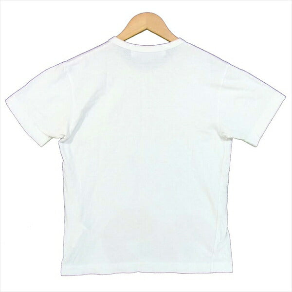 PLAY COMME des GARCONS プレイコムデギャルソン AZ-T034 AD2011 REDPLAY レッド プレイ ハート ロゴ刺? レディース Tシャツ 白系  白系 S【中古】