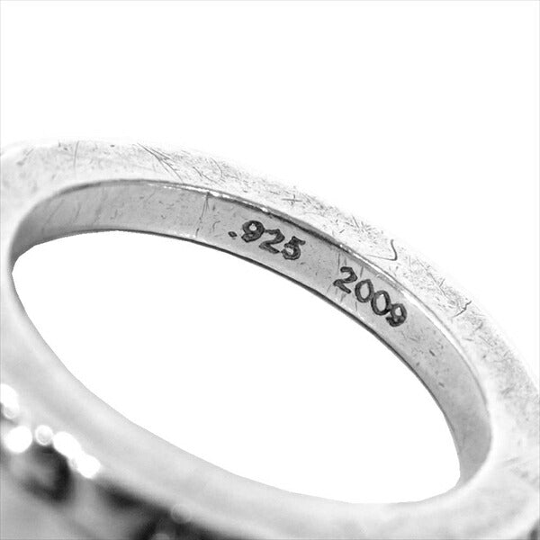 CHROME HEARTS クロムハーツ（原本無） TFP PNK PLS True Fucking Punk Ring トゥルー ファッキン プラス パンク クロス シルバーリング シルバー 15号程度【中古】