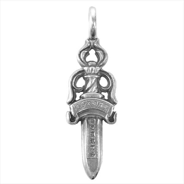 CHROME HEARTS クロムハーツ（原本無） DBL DAGGER ダブルダガー ペンダント 1989/08 ペンダントトップ シルバー【中古】
