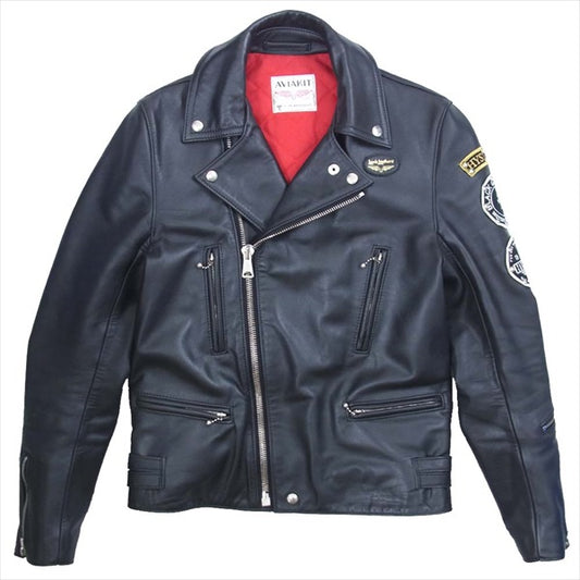 Lewis Leathers ルイスレザー ヒステリックグラマー 0231LB01 ライトニング ライダース ジャケット ブラック系 M【中古】