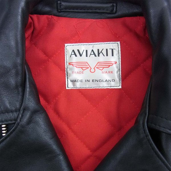 Lewis Leathers ルイスレザー ヒステリックグラマー 0231LB01 ライトニング ライダース ジャケット ブラック系 M【中古】